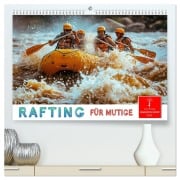 Cover-Bild zum Titel 'Rafting für Mutige (hochwertiger Premium Wandkalender 2026 DIN A2 quer), Kunstdruck in Hochglanz' von 'Peter Roder'