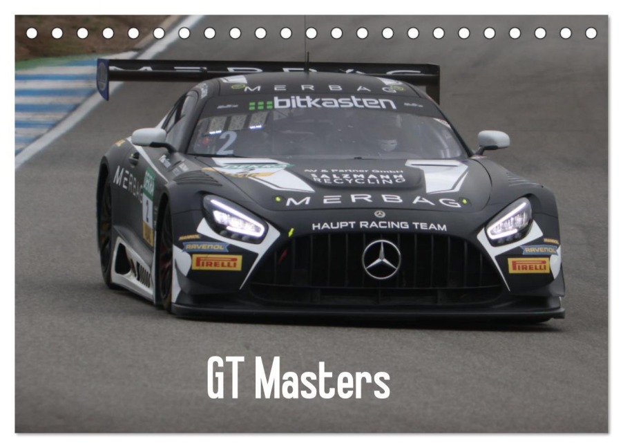 GT Masters (Tischkalender 2026 DIN A5 quer), CALVENDO Monatskalender - Thomas Morper