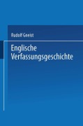 Cover-Bild zum Titel 'Englische Verfassungsgeschichte' von 'Rudolf Gneist'