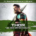 Cover-Bild zum Titel 'Thor: Tag der Entscheidung (Hörspiel zum Marvel Film)' von 'Michael Giacchino, Wataru Hokoyama, Mark Mothersbaugh'