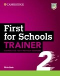 First for Schools Trainer 2 Six Practice Tests Without Answers with Audio Download with eBook - 