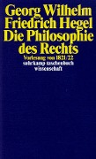 Cover-Bild zum Titel 'Georg Wilhelm Friedrich Hegel - Philosophie des Rechts' von ''