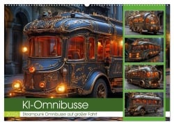 Cover-Bild zum Titel 'KI-Omnibusse (Wandkalender 2026 DIN A2 quer), CALVENDO Monatskalender' von 'Steffen Gierok-Latniak'