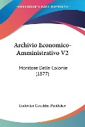 Archivio Economico-Amministrativo V2 - Ludovico Cecchini Publisher