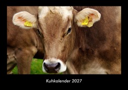Cover-Bild zum Titel 'Kuhkalender 2027 Fotokalender DIN A3' von 'Tobias Becker'