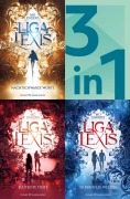 Cover-Bild zum Titel 'Bookford Manor Trilogie Band 1-3 in einem Bundle: Liga Lexis Nachtschwarze Worte / Blutrote Tinte / Silberhelle Welten' von 'Mo Enders'