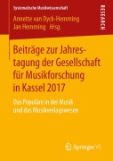 Cover-Bild zum Titel 'Beiträge zur Jahrestagung der Gesellschaft für Musikforschung in Kassel 2017' von ''