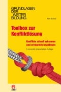Cover-Bild zum Titel 'Toolbox zur Konfliktlösung' von 'Rolf Schulz'