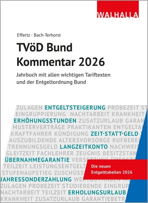 TVöD Bund Kommentar 2026 - Jörg Effertz, Andreas Bach-Terhorst