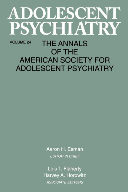 Adolescent Psychiatry, V. 24 - 