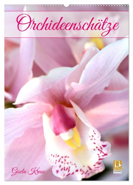 Orchideenschätze (Wandkalender 2026 DIN A2 hoch), CALVENDO Monatskalender - Gisela Kruse