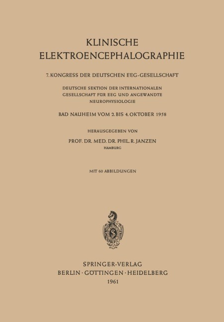 Klinische Elektroencephalographie - 