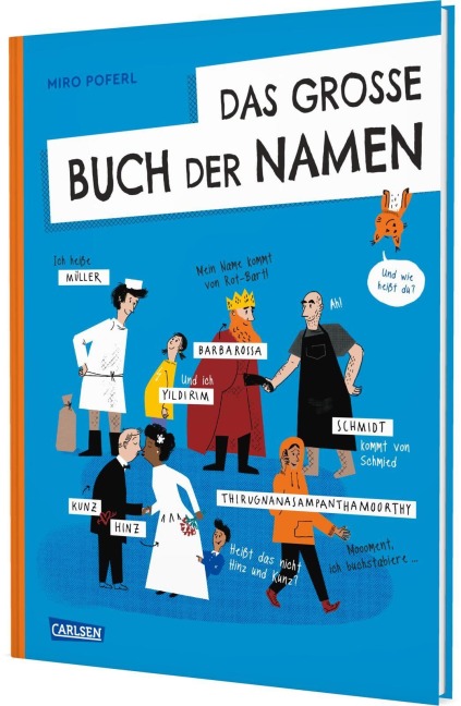 Das große Buch der Namen - Miro Poferl