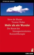 Cover-Bild zum Titel 'Mehr als ein Wunder' von 'Steve de Shazer, Yvonne Dolan'