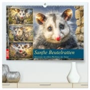 Cover-Bild zum Titel 'Sanfte Beutelratten. Opossums im stillen Rhythmus der Natur (hochwertiger Premium Wandkalender 2026 DIN A2 quer), Kunstdruck in Hochglanz' von 'Rose Hurley'