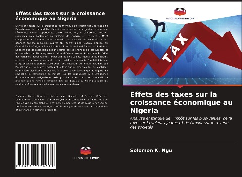 Effets des taxes sur la croissance économique au Nigeria - Solomon K. Ngu