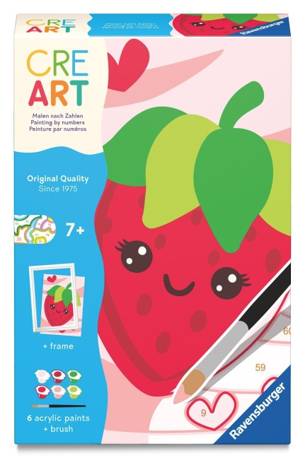 CreArt Kinder - Kawaii Süße Erdbeere - 
