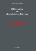 Cover-Bild zum Titel 'Die alchemistischen Druckwerke von 1691 bis 1783' von 'Volker Fritz Brüning'