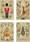 Cover-Bild zum Titel 'A5-Graspapier-Adventskalender - Weihnachtszauber' von ''