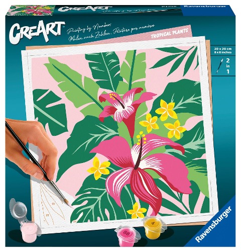 CreArt Adults Trend - Tropische Pflanzen - 