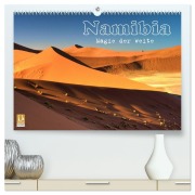 Cover-Bild zum Titel 'Namibia - Magie der Weite (hochwertiger Premium Wandkalender 2026 DIN A2 quer), Kunstdruck in Hochglanz' von 'Dirk Stamm'