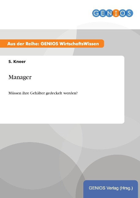 Manager - S. Kneer