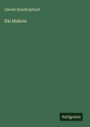 Cover-Bild zum Titel 'Die Malerei' von 'Liberat Hundertpfund'