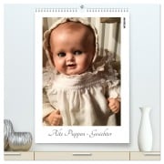 Cover-Bild zum Titel 'Alte Puppen - Gesichter (hochwertiger Premium Wandkalender 2026 DIN A2 hoch), Kunstdruck in Hochglanz' von 'Weibkiwi Weibkiwi'