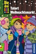 Cover-Bild zum Titel 'Die drei !!!, Tatort Weihnachtsmarkt (drei Ausrufezeichen)' von 'Maja von Vogel, Henriette Wich'
