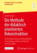 Cover-Bild zum Titel 'Die Methode der didaktisch orientierten Rekonstruktion' von 'Judith Huget'