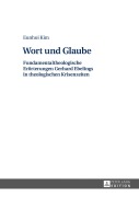 Cover-Bild zum Titel 'Wort und Glaube' von 'Eunhoi Kim'