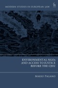 Cover-Bild zum Titel 'Environmental NGOs and Access to Justice Before the Cjeu' von 'Mario Pagano'