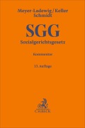 Cover-Bild zum Titel 'Sozialgerichtsgesetz. SGG' von 'Jens Meyer-Ladewig, Benjamin Schmidt, Sylvia Schmidt, Wolfgang Keller, Stephan Leitherer'