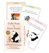 Cover-Bild zum Titel 'Großer Panda und Kleiner Drache Affirmationskarten' von 'James Norbury'