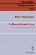 Cover-Bild zum Titel 'Software-Bewertung' von 'Peter Baumann'