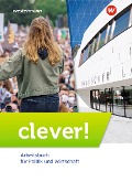 Cover-Bild zum Titel 'clever! Schulbuch. Arbeitsbuch für Politik und Wirtschaft für Gymnasien in Hessen' von 'Karin Herzig, Wolfgang Mattes'