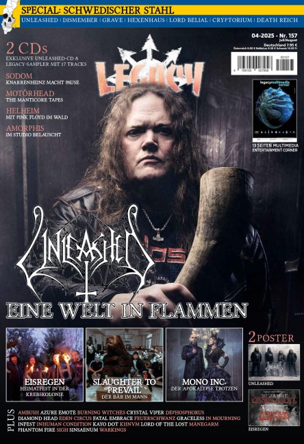LEGACY MAGAZIN: THE VOICE FROM THE DARKSIDE Ausgabe #157 - 