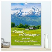 Cover-Bild zum Titel 'Urlaub in Oberbayern - zwischen Watzmann und Chiemsee (hochwertiger Premium Wandkalender 2026 DIN A2 hoch), Kunstdruck in Hochglanz' von 'Dieter Wilczek'