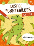 Lustige Punktebilder von 1-10. Dinosaurier - Meike Teichmann