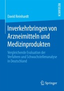 Cover-Bild zum Titel 'Inverkehrbringen von Arzneimitteln und Medizinprodukten' von 'David Reinhardt'