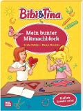 Bibi & Tina: Große Helden - Kleine Künstler: Mein bunter Mitmachblock - 