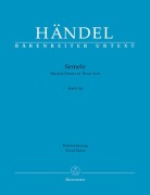 Cover-Bild zum Titel 'Semele HWV 58 -Musical Drama in Three Acts-' von 'Georg Friedrich Händel'