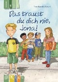 Cover-Bild zum Titel 'KidS Klassenlektüre: Das traust du dich nie, Jona! Lesestufe 1' von 'Petra Bartoli y Eckert'