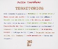 Cover-Bild zum Titel 'Territorios' von 'Julio Cortazar'