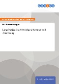 Cover-Bild zum Titel 'Langfristige Nachwuchssicherung und -förderung' von 'M. Rinkenburger'