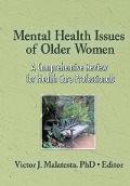 Cover-Bild zum Titel 'Mental Health Issues of Older Women' von ''