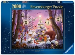Cover-Bild zum Titel 'Erwachsenenpuzzle 2000 Teile - Weihnachten im Wald' von ''