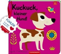 Cover-Bild zum Titel 'Mein Filz-Fühlbuch: Kuckuck, kleiner Hund!' von ''