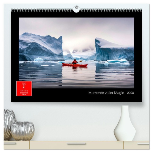 Momente voller Magie (hochwertiger Premium Wandkalender 2026 DIN A2 quer), Kunstdruck in Hochglanz - Peter Roder