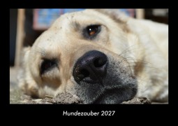 Cover-Bild zum Titel 'Hundezauber 2027 Fotokalender DIN A3' von 'Tobias Becker'